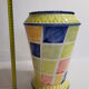 Art deco harlequin vase