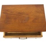 Scandinavian teak bedside table, Sweden, 1950