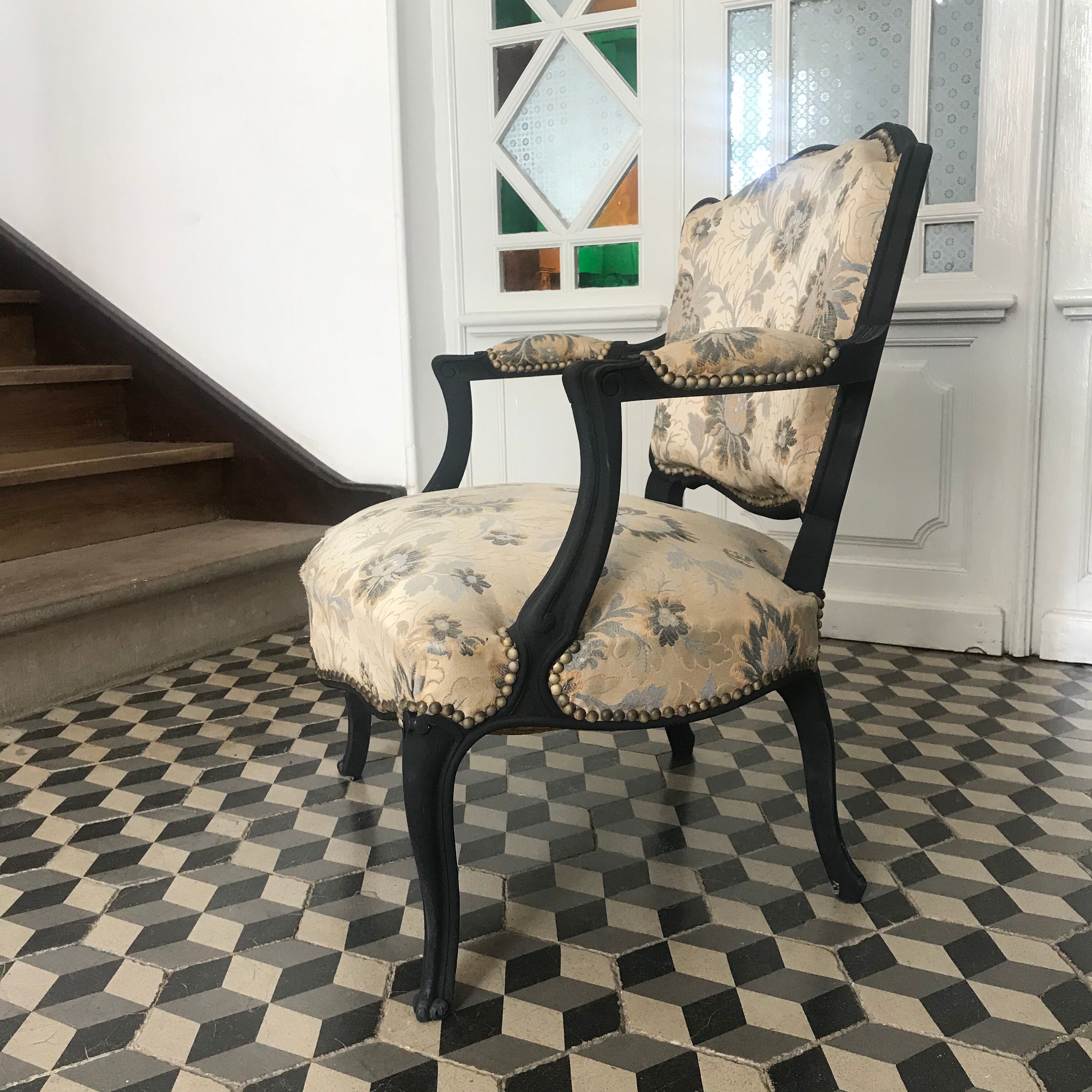 Louis XV Convertible Chair