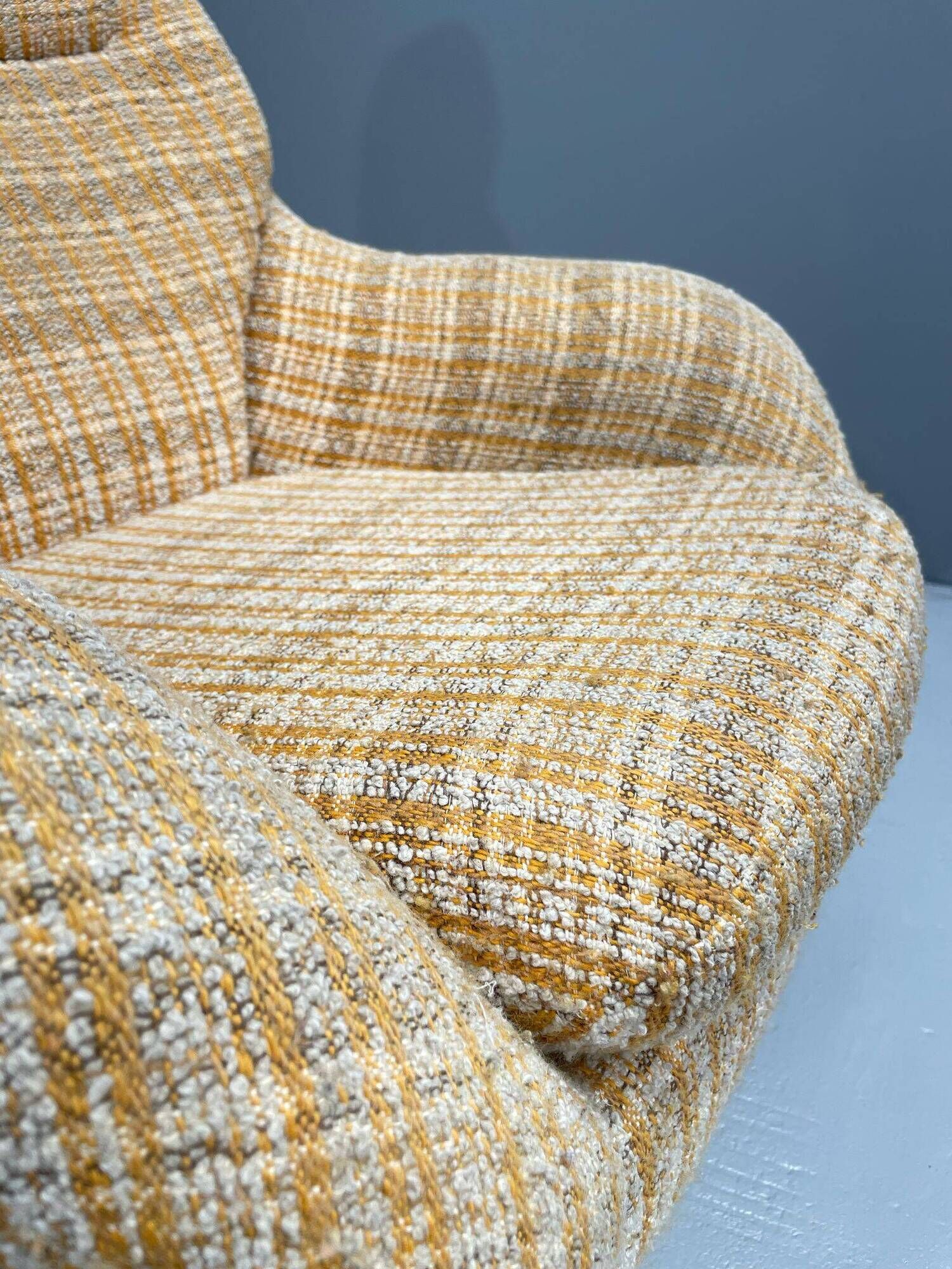 Swivel Armchair for Jitona Soběslav, 1970s, Czechoslovakia