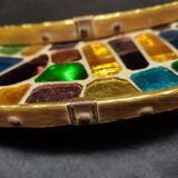 Glass mosaic mirror 1950