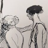 Indian ink by Jean Launois Decoration