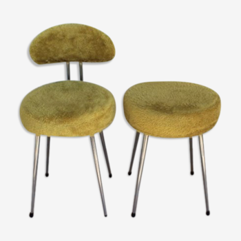 Pelfran chair and stool