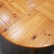 Vintage stretch dining table and 4 chairs by S. Coppola for Roche Bobois