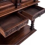 Figural Renaissance cabinet, France, around 1870.