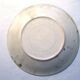 Dabbling plate with trompe l'oeil fish, signed sp,