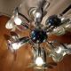 Lustre vintage 70, Oscar Torlasco , 9 feux