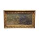 Antique Oil Painting Flower Still Life ML.B. early 1900s