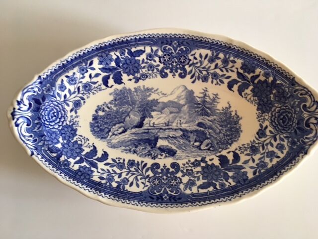 Lot 2 raviers Villeroy and Boch collection Burgenland blue