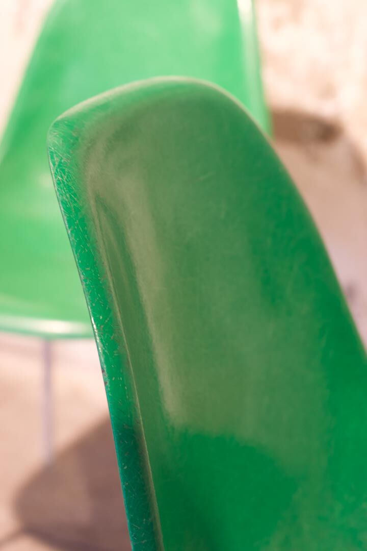 12 Vintage DSX Chairs Fiberglass Charles and Ray Eames / Herman Miller 1960'