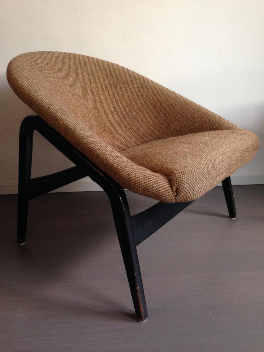 Armchair Columbus by Hartmut Lohmeyer for Artifort, 1950 s