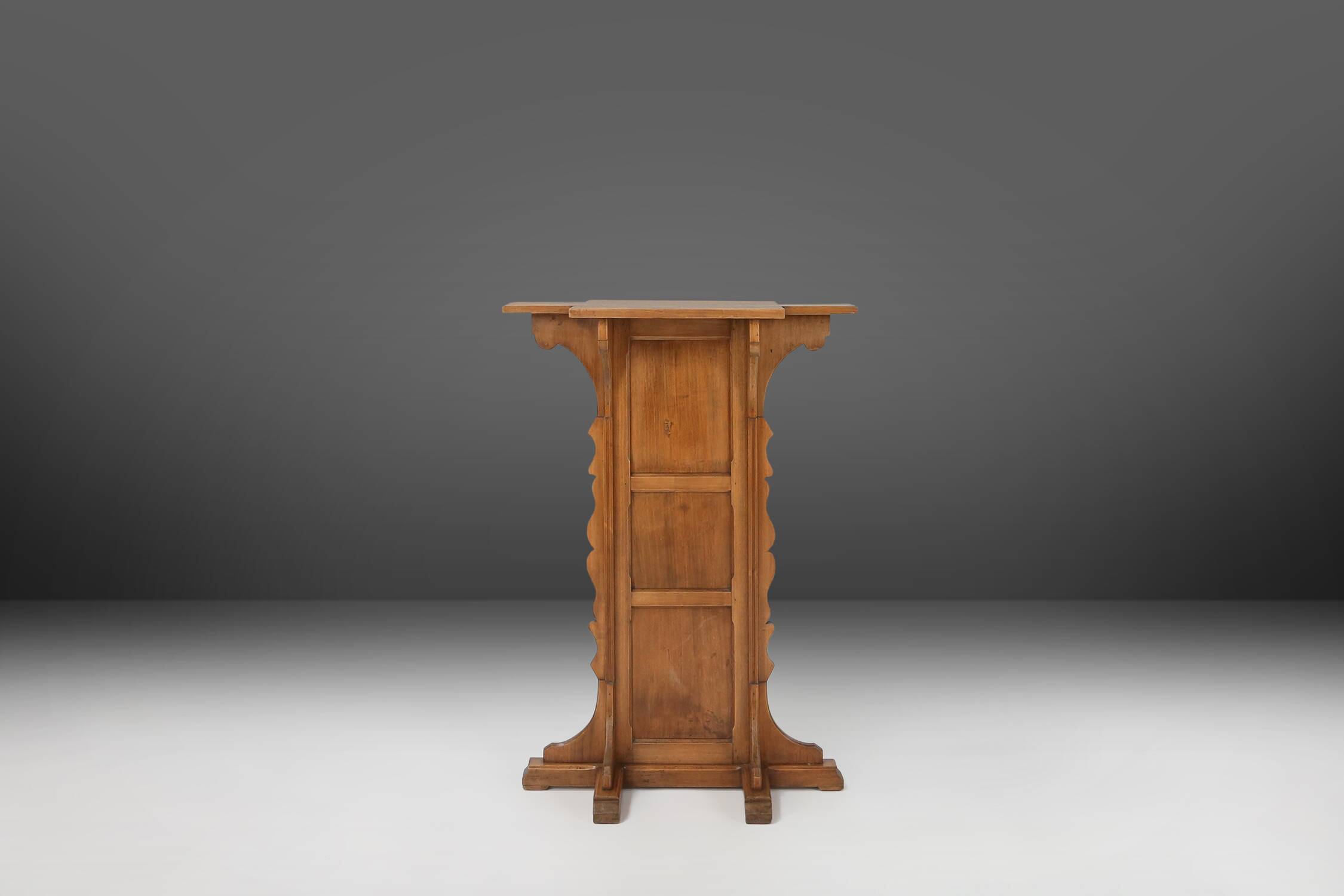 French Wooden Church Console, 1900s