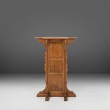 French Wooden Church Console, 1900s