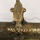 Articulated desk lamp, bronze and brass circa 1900