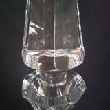 Carafe à whisky Art Déco en cristal taillé