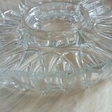 Plat coupelle ancienne en verre