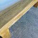 Bench in solid wood