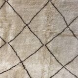 natural Berber carpet 190x270cm
