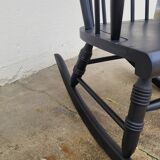 Vintage rocking chair rocking chair 1950 black