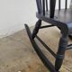 Vintage rocking chair rocking chair 1950 black