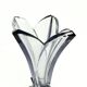 Art Deco vase, crystal, Moser, Czechoslovakia, 1930s