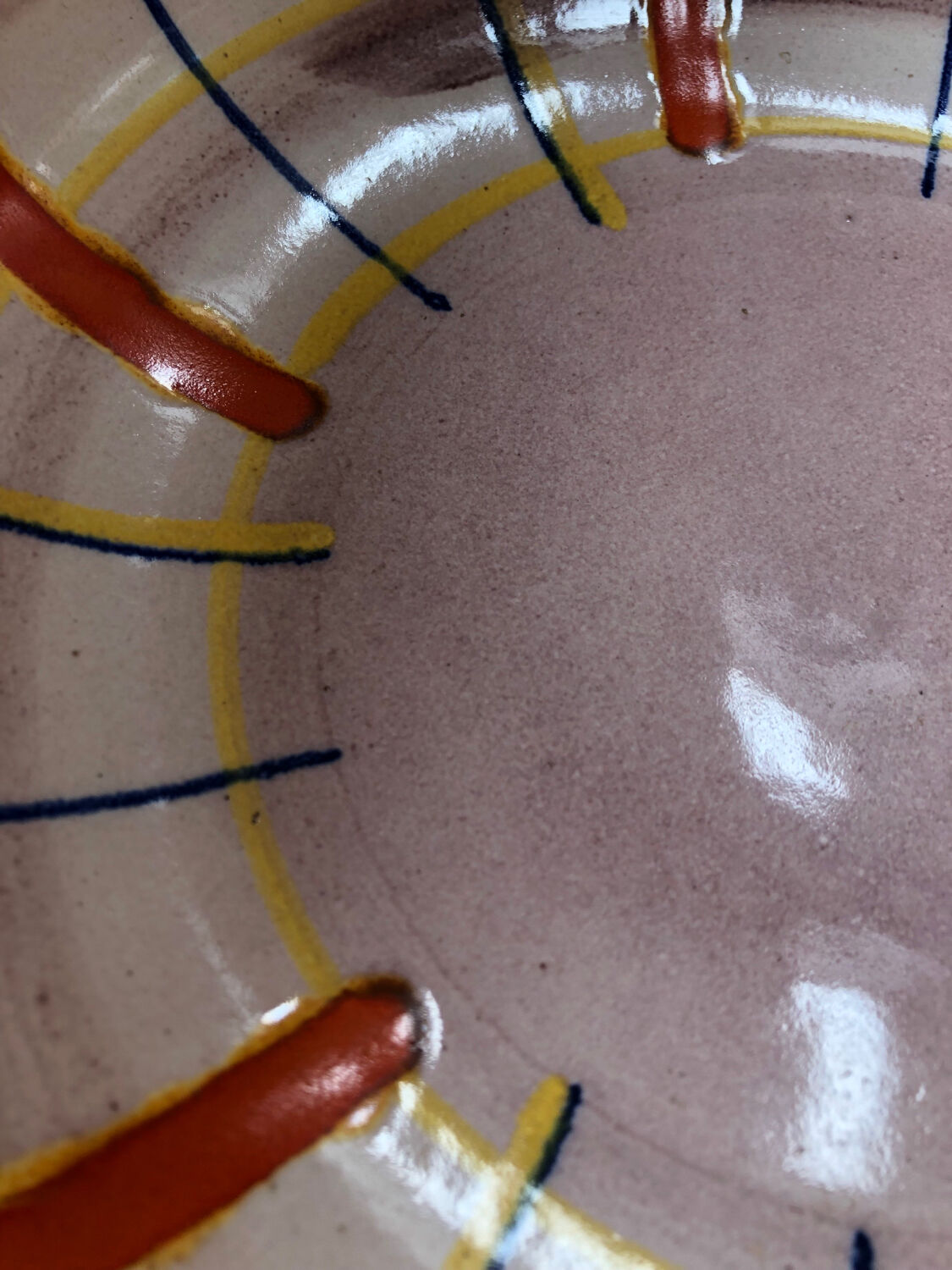 Abstract dish by Elfie Stadtler for Schramberg