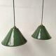 Enamelled cone suspensions
