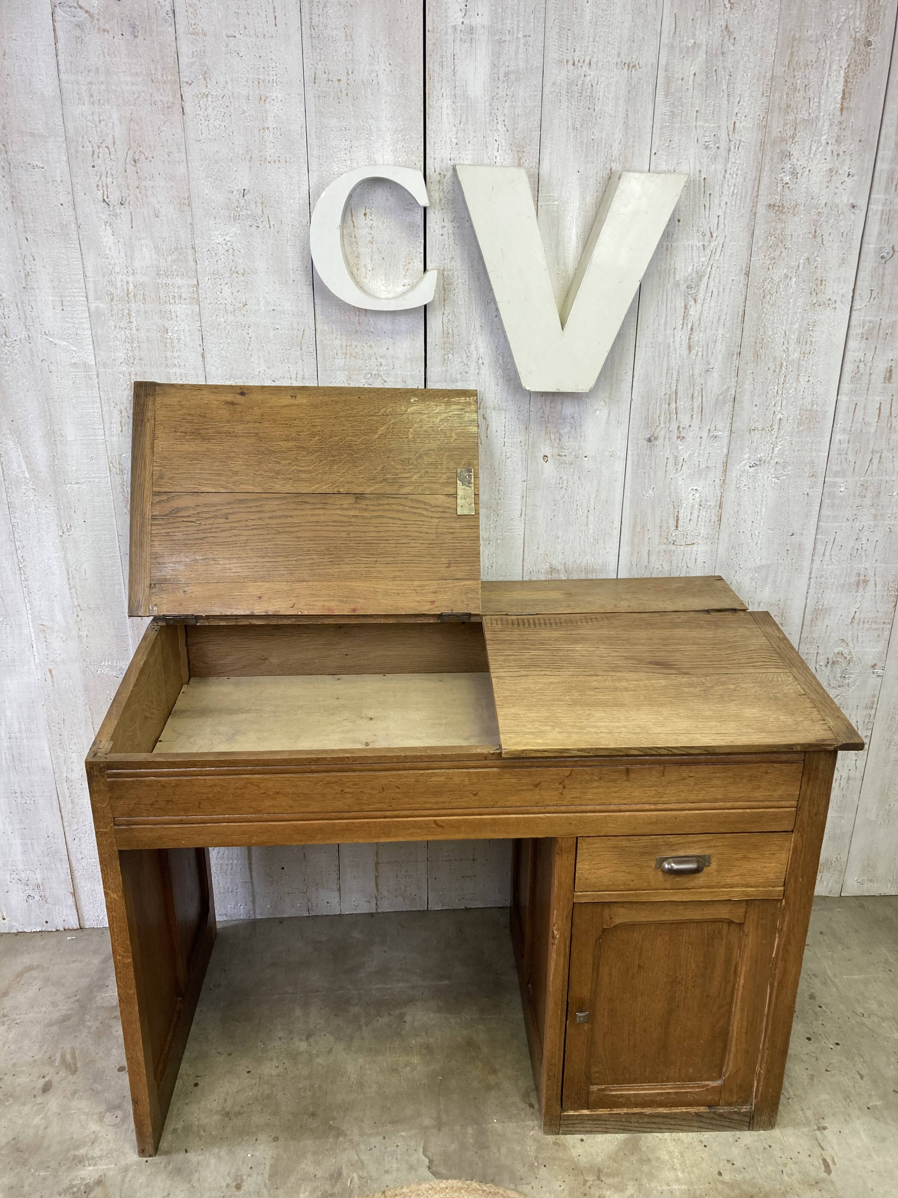 Vintage teacher's desk