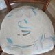 Vintage lot of 2 woven bamboo rattan armchairs - Curved wood - 1980s