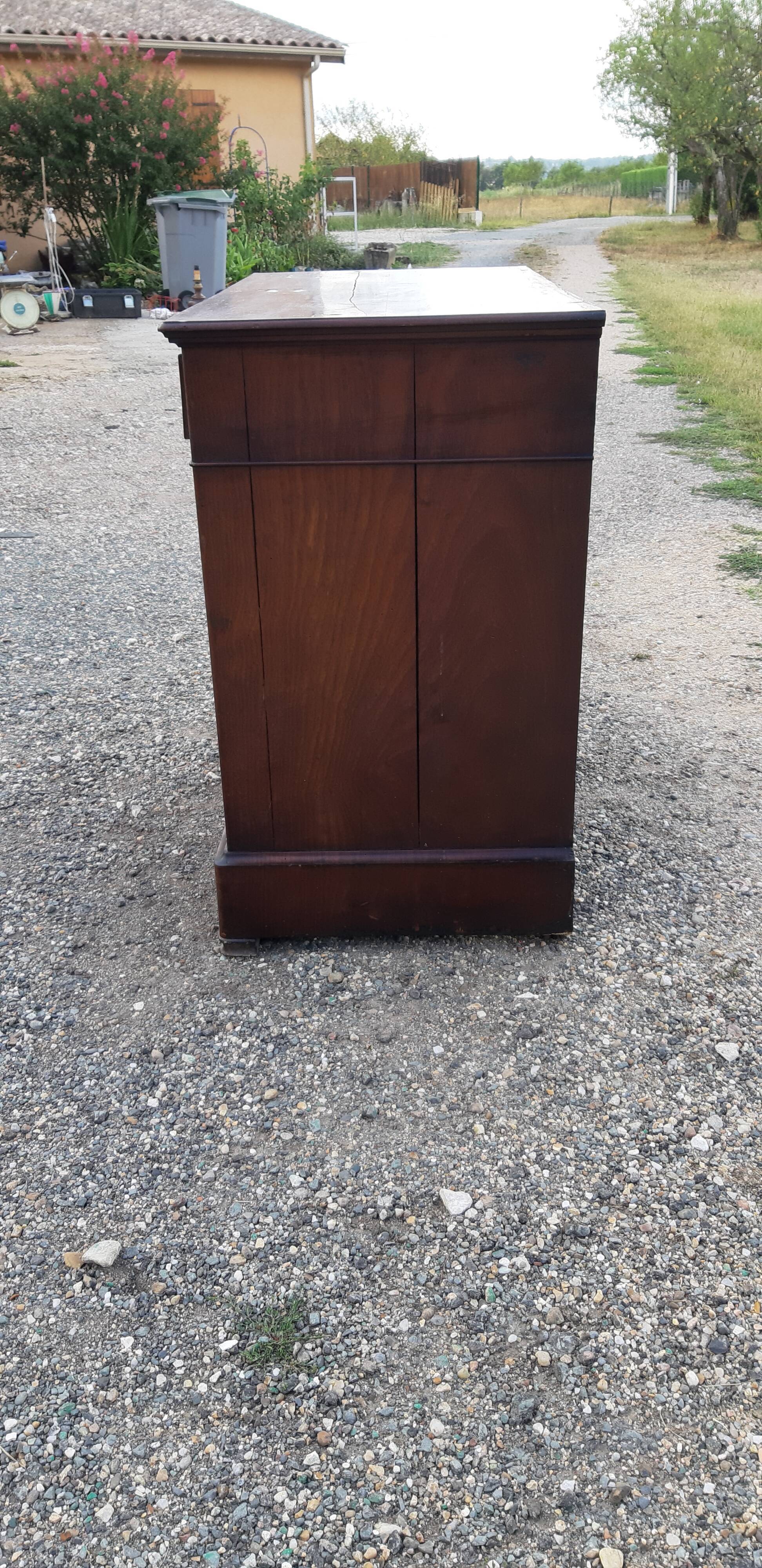 Parisian walnut buffet