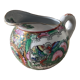 Crémier pichet saucière service à thé en porcelaine chinois Macau Macao famille rose