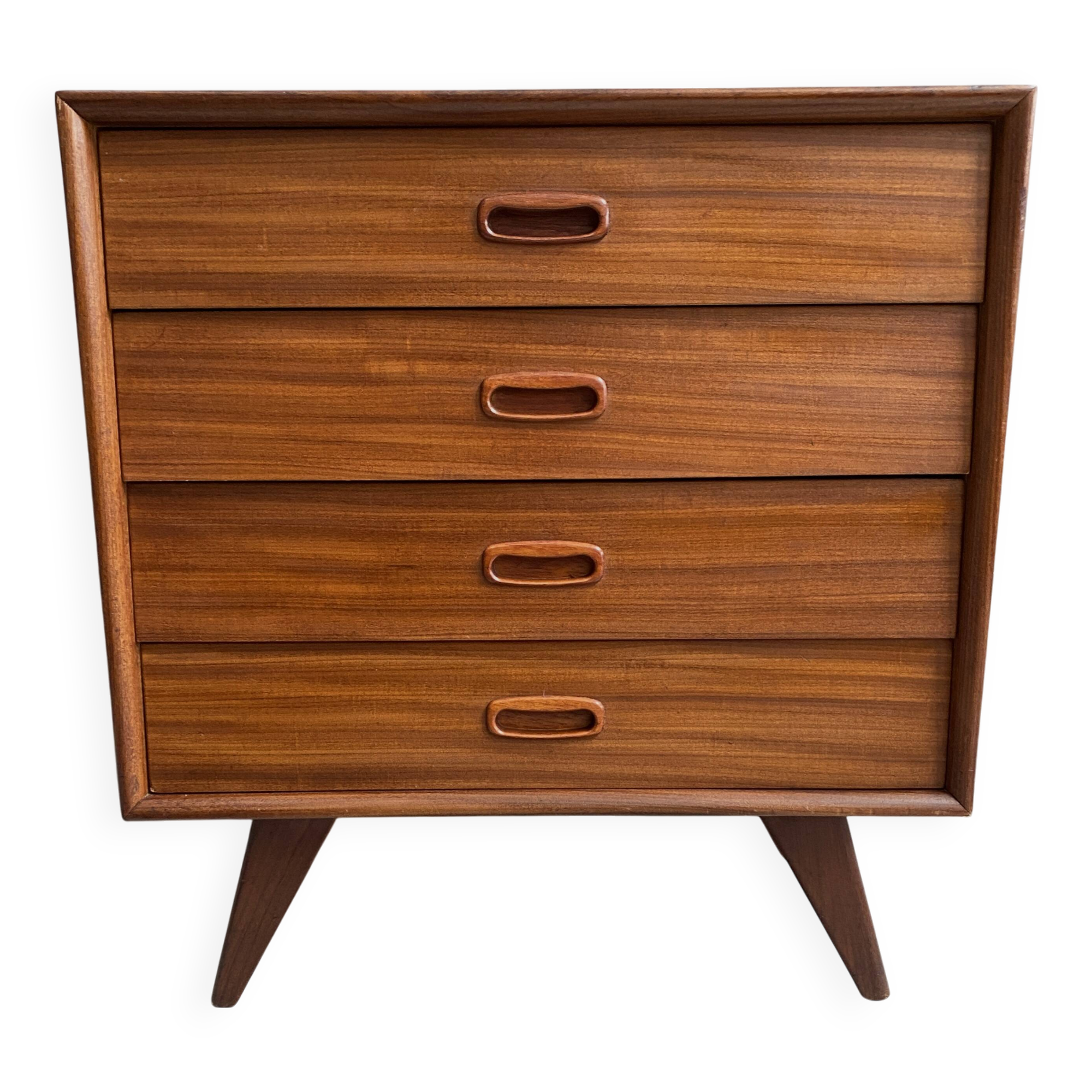 Commode en teck des années 1960
