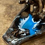 Vallauris iridescent ceramic hand emptier