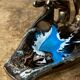 Vallauris iridescent ceramic hand emptier
