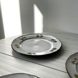 Set of 3 ceramic plates