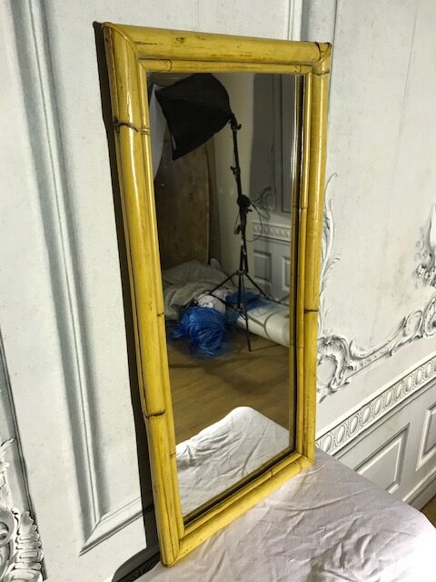 Bamboo mirror