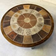 Danish coffee table by Tue Poulsen for Haslev Mobelsnedkeri, 1960s