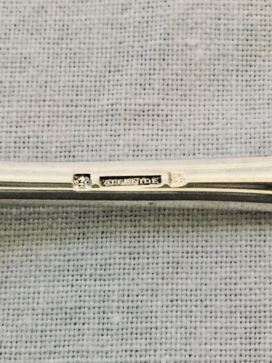 12 moka spoons Christofle alfenide pompadour