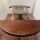 Table a pied central Napoléon III Acajou massif XIX siècle