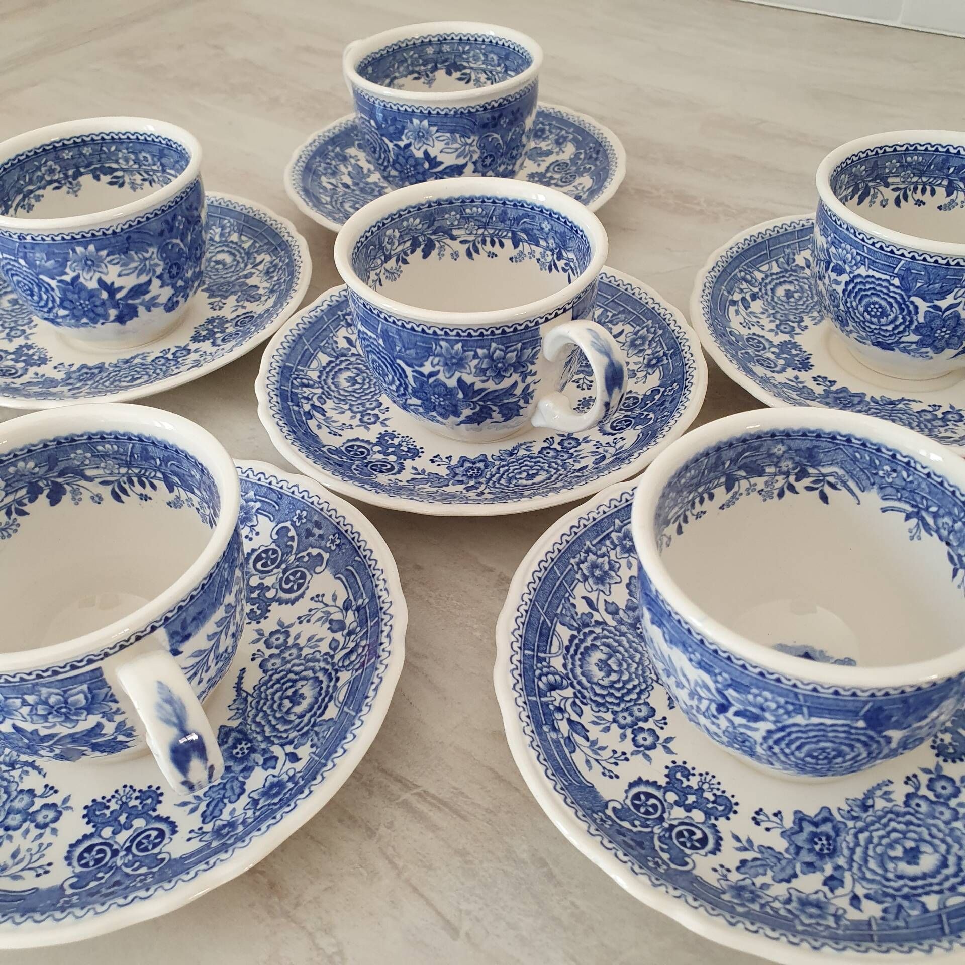 Villeroy & Boch collection Burgenland / Coffee service tea cups saucers