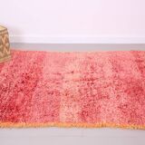 Vintage Moroccan Shag Rug 150 x 268 cm - Handmade Berber Rug - Wool Rug
