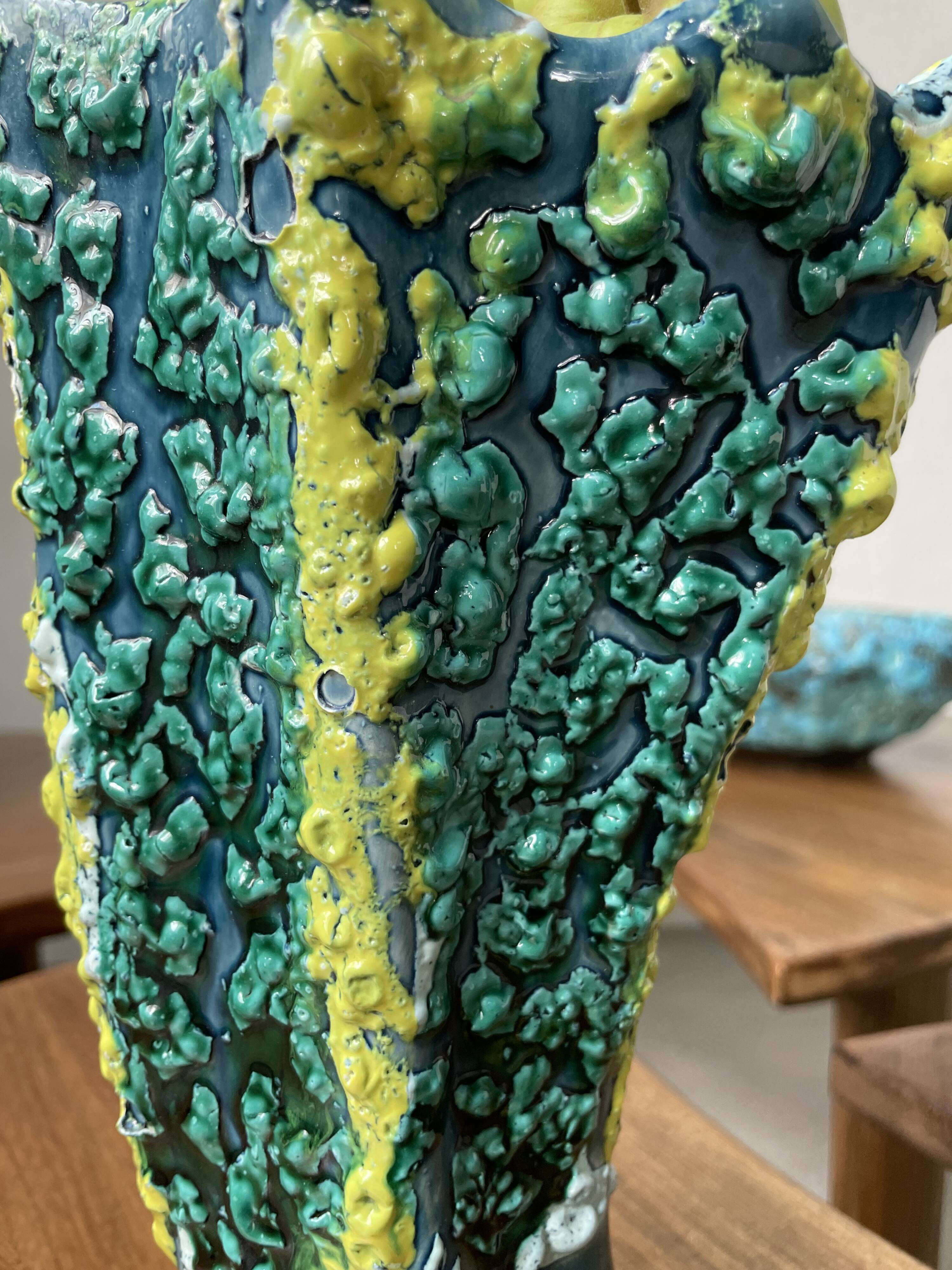 Vallauris fatlava vase