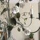 Antique metal chandelier