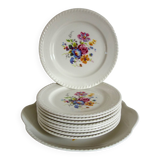 Vintage Luneville KG dessert service