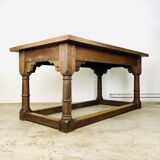 Table de boulangerie en chêne du 17ème siècle