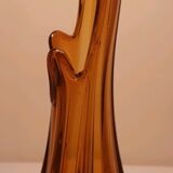 Vase en verre étiré