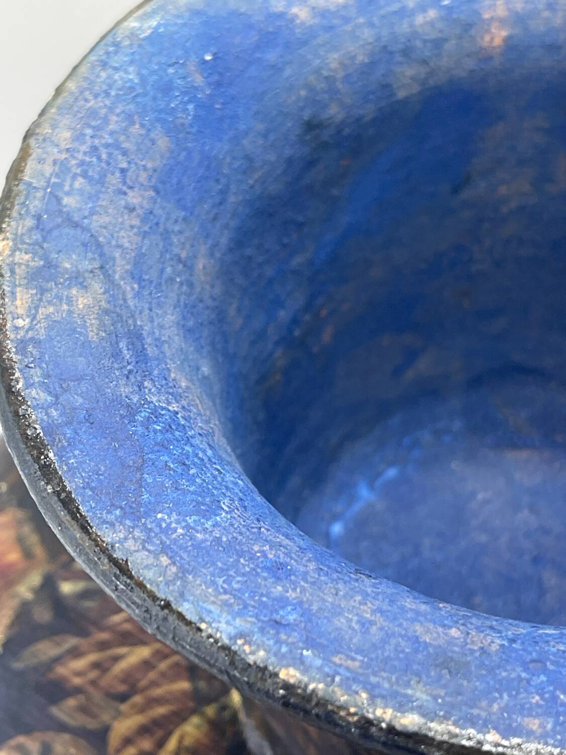 Handmade Terracotta Fruit Bowl / Centerpiece on Pedestal