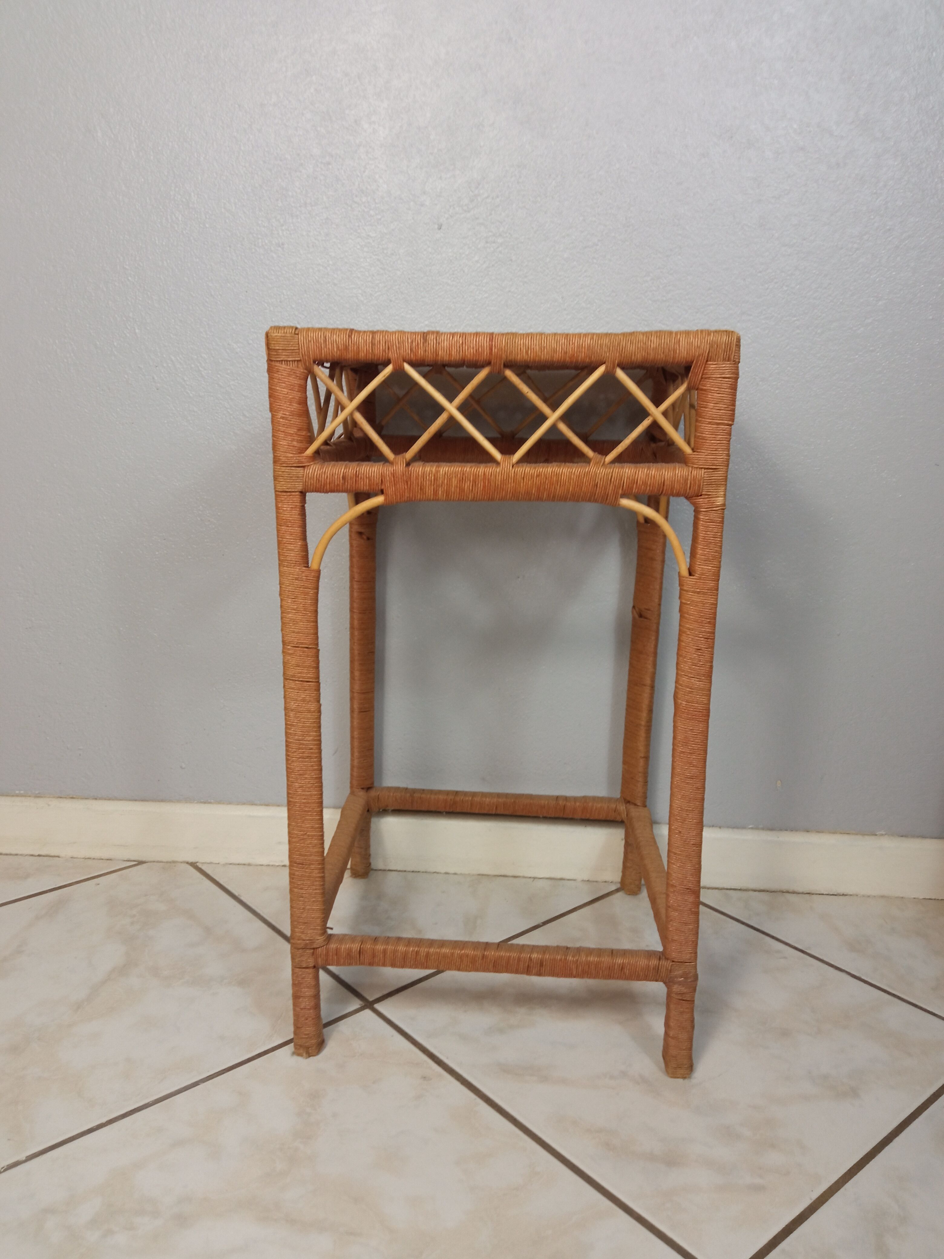 Vintage wicker harness
