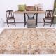 Tapis 5x8 pour chambre de ferme, tapis Vintage bleu orange, 162x262Cm SK 5165