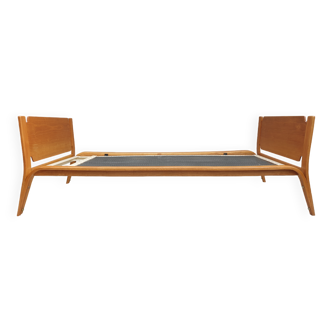 Bow Wood bed 190x80 Daybed Steiner 1950